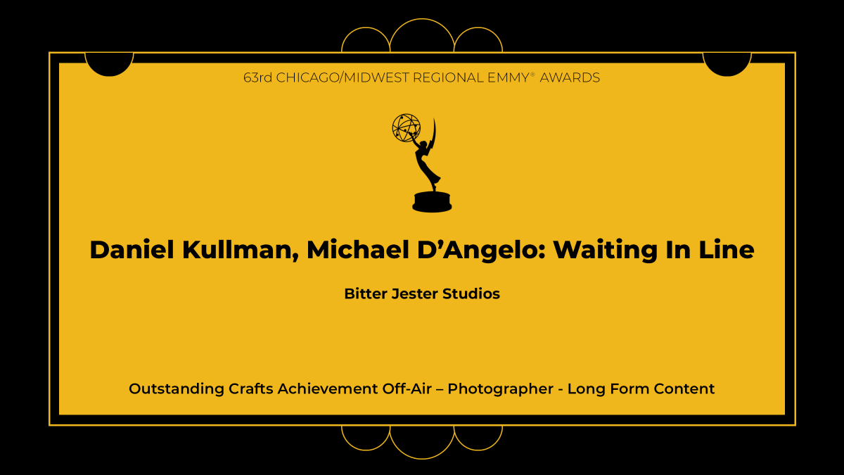 chi_natas's tweet photo. And the Emmy for Outstanding Crafts Achievement Off-Air – Photographer - Long Form Content goes to... https://t.co/R2JmISHcru
