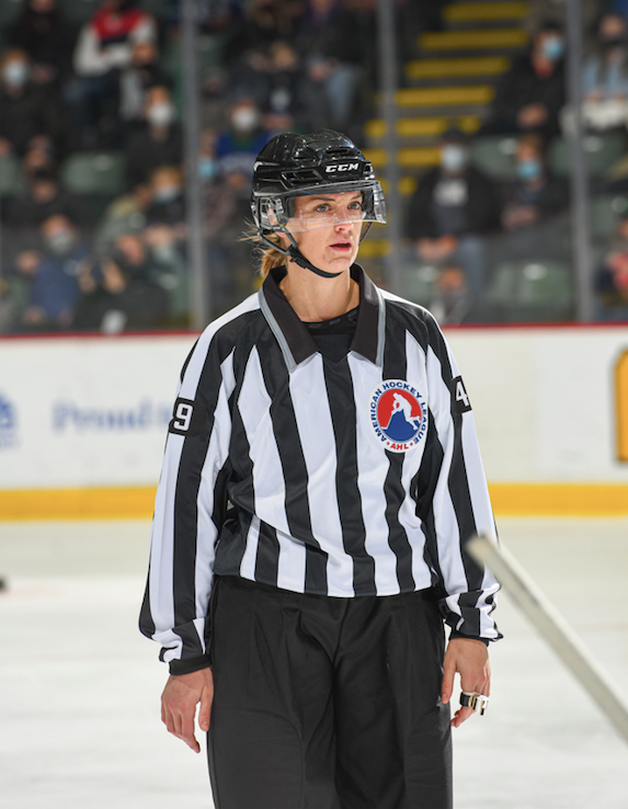 TheAHL's tweet photo. Welcome to the American Hockey League, Alexandra Clarke! 🎉 https://t.co/K2YEA2ObTd