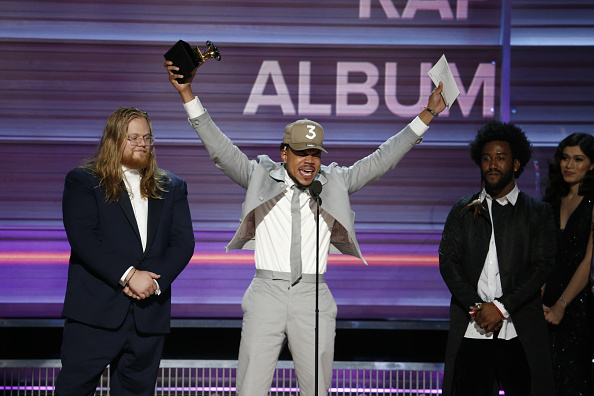 XXL's tweet photo. ⬇️ TODAY IN HIP-HOP ⬇️

2016: Chance The Rapper becomes the first rapper to never sell any of his music and still be nominated for a Grammy

He ended up winning one for Coloring Book 🏆 https://t.co/VvqMIvCri6