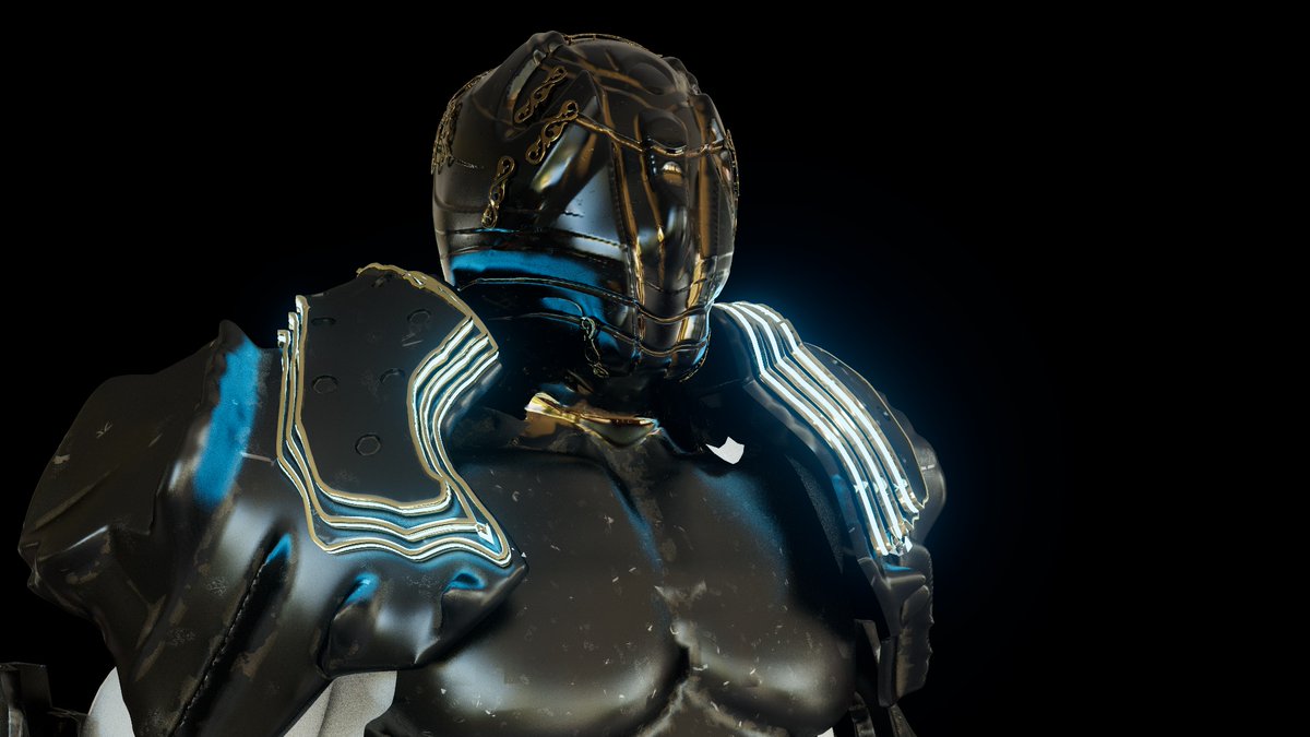 TrevorWilch's tweet photo. Preparing concept designs for the next space crusade.

Work in progress procedural hard surface design in #sidefx #houdini 
#3dart #3d #3dmodeling #ProceduralArt #render #digitalart #design #cgi #hardsurface #knight #conceptart https://t.co/rEkXw2gue7