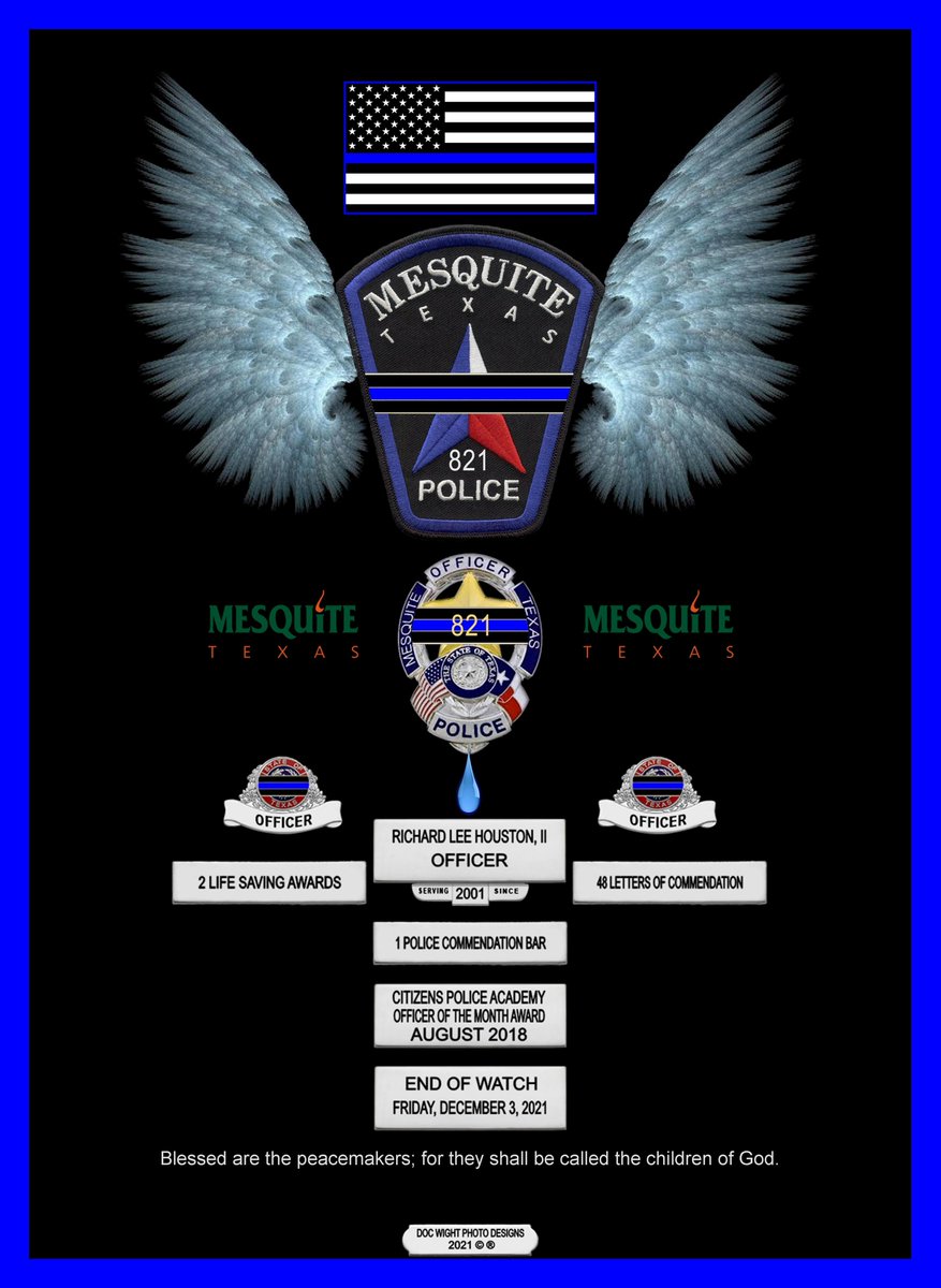 docwpd's tweet image. #MesquitePD
Blessed are the peacemakers; for they shall be called the children of God.