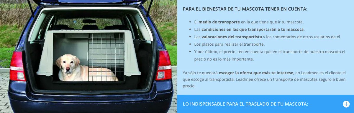 leadmeesocial's tweet photo. PLANEANDO EL TRANSPORTE DE TU MASCOTA EN ESTAS FIESTAS🐶🌲
Es importante planear con tiempo cuando vayas a trasladarte con tu mascota para poder asegurar que tu amigo peludo llegue seguro. #barcelona #madrid #perrosfelices https://t.co/7zPmeCRDeW
