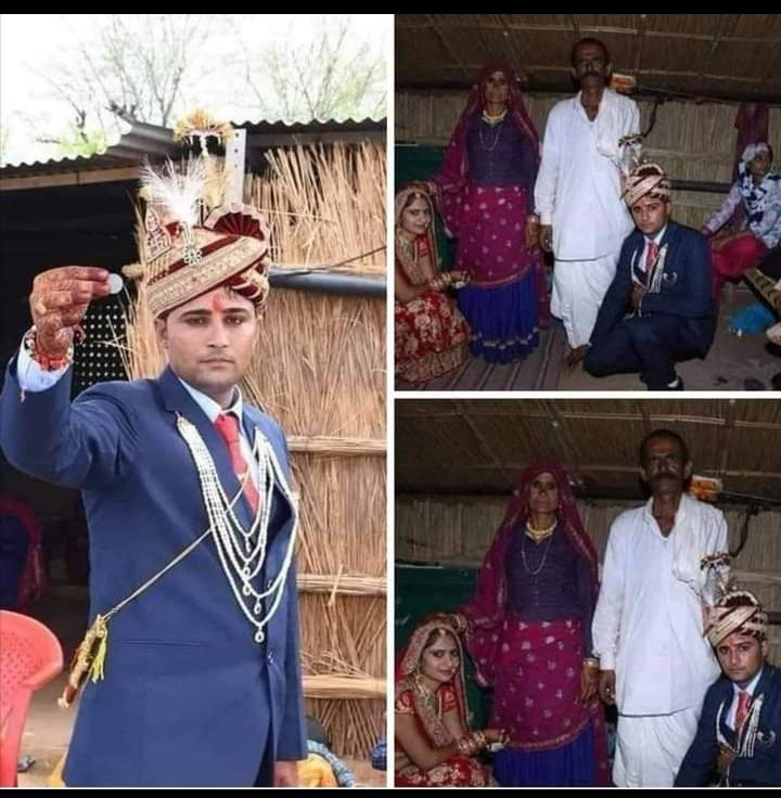 "दहेज मुक्त शादी "
नौकरी वाली से तो कोई भी कर ले 1 रुपये में शादी..
विनोद मीणा (अध्यापक ) पुत्र श्री कजोड़ मल मीणा निवासी- मलारना चौड़, सवाई माधोपुर ने प्रियंका पुत्री श्री मन्नू राम मीणा, निवासी -भडौती से कि दहेज मुक्त शादी  गरीब घर की बेरोजगार लड़की से 1 रुपये में शादी 
थ्रेड