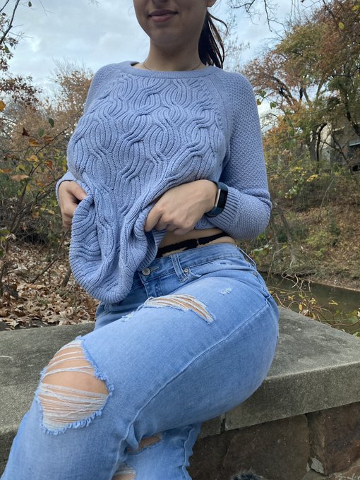 Enjoying the cooler weather. ;) https://t.co/7wyjifq79F