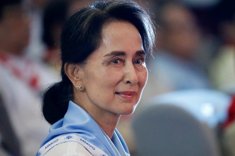 Daw Aung San Suu Kyi has been sentenced to a total of 4 years in prison on the first two of at least 11 charges against her. We condemn the verdict of SAC terrorists council who has killed thousands of civilians. #Dec6Coup #WhatsHappeningInMyanmar
