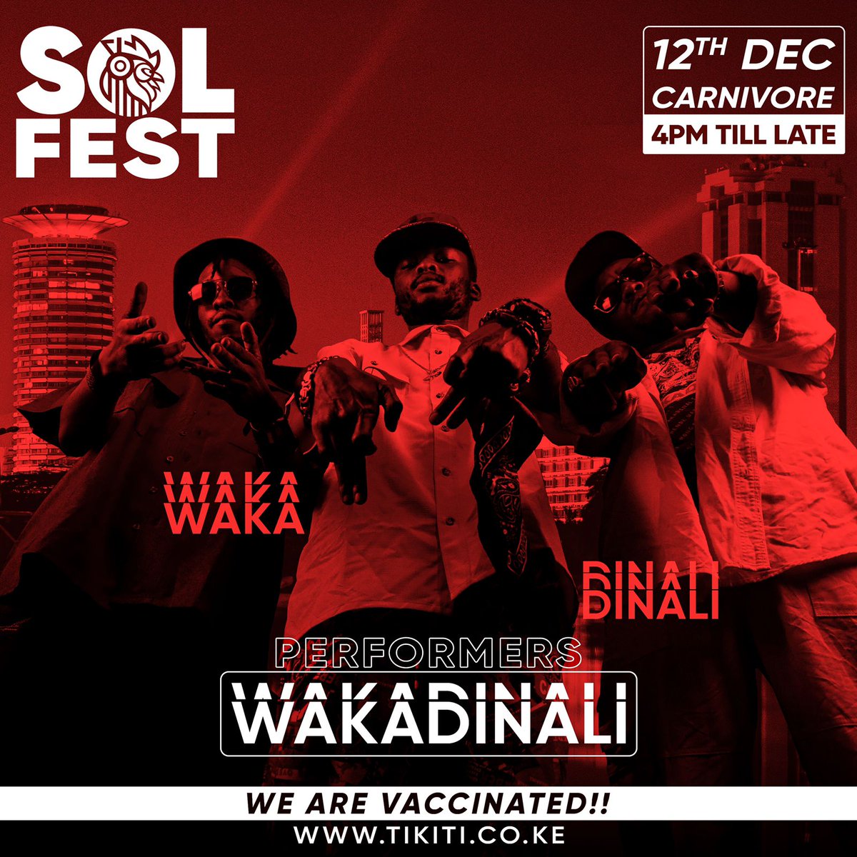 This 12th we shuttin down @carnivorekenya #SolFest. Come have fun with the finest... 
#RongExperience #ZOZANATION #WADA #Solfest #TheHealingOfANation #Exposed.