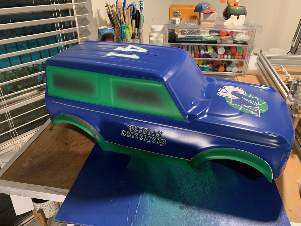 PublishingCreek's tweet photo. Gotta support local artists. Studio 1090 painted this for me. @mcuban  what about signing it next time your in denver? https://t.co/vwgeQbAmxd