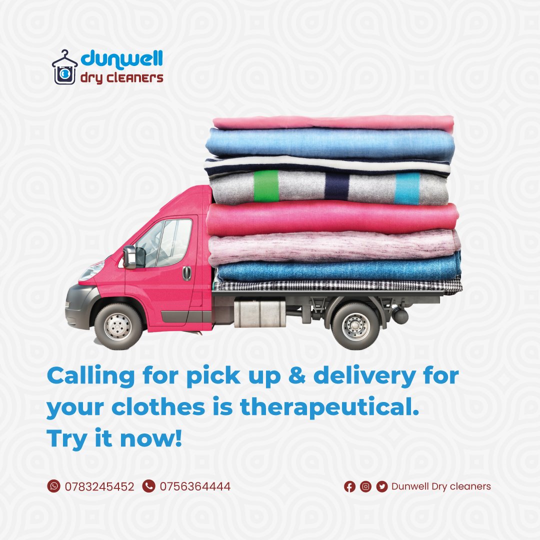 Sending your laundry pile to us is an act of self-love. 💙❤️

Let us take care of the clothes you love as you tend to your top priority tasks for the new week. 

Call 0783245452 to schedule a quick pick-up! 

Happy New Week! 

#LoveYourClothes, #DunwellDryCleaners
