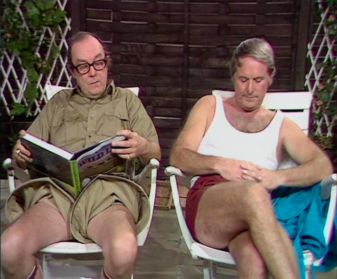 bounder's tweet image. Ernie: “It’s nice out today.”

Eric: "Is it? I might get mine out."

It's publication day for @paradisecircus's Birmingham: It's Not Shit the book. Out now from books places. 

Massive love to my co-authors @probablydrunk
and @jonhickman. 

(Details: paradisecircus.com/bins/ )