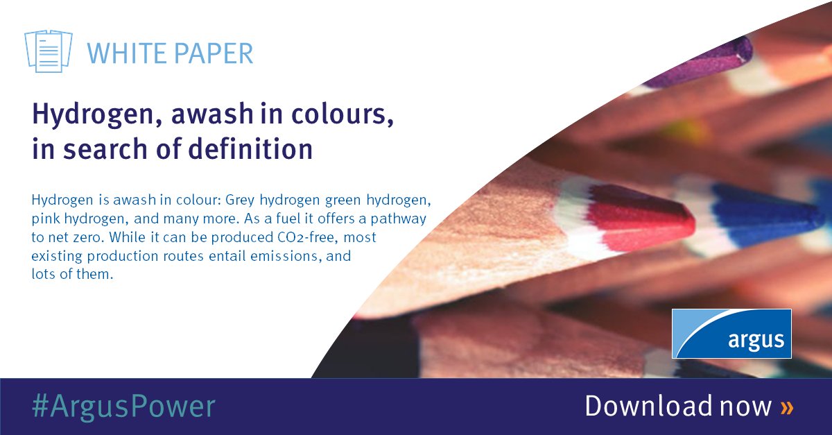 argus_metals's tweet image. White paper - #Hydrogen is awash in colour: #GreyHydrogen, #GreenHydrogen, #PinkHydrogen, etc. As a fuel it offers pathway to #NetZero. While it can be produced CO2-free, most existing production routes entail #emissions, and lots of them: 

Download now: okt.to/lmG9jP