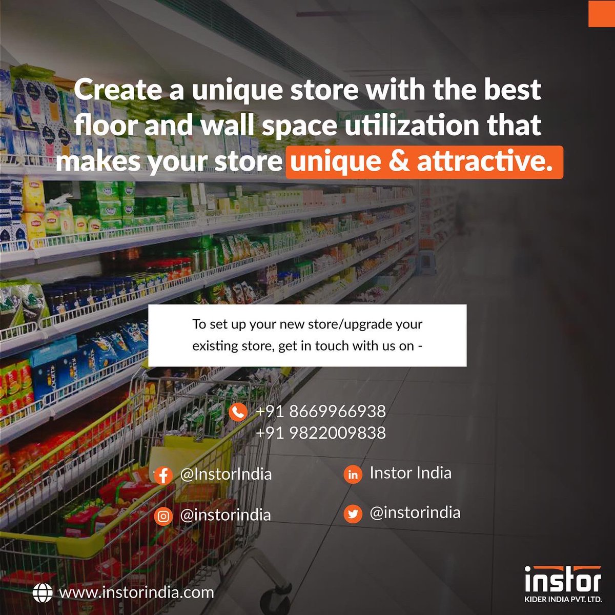 instorindia's tweet photo. RetailReboot 
Upgrade your #retail store with products &amp; solutions from #InstorIndia to improve in-store shopping experience &amp; increase your sales!
.
.
.
.
#instor #instorindia #instorindiabykider #kider #storefixtures #india https://t.co/mqytuhlVMP