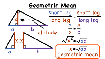 @ParodyForSure @dare2solve Geometric mean (or 'altitude rule', in a right angled triangle)