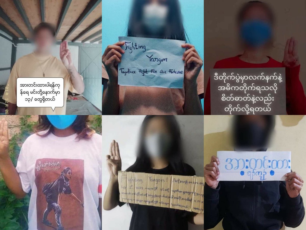 LeeDam_3's tweet photo. Young people in #Shan State staged a domestic demonstration for Yangon with the slogan "Fighting Yangon, we are all one."
#Dec6Coup
#TerroristsJunta
#WhatsHappeningInMyanmar https://t.co/9Dg7DxwlAc