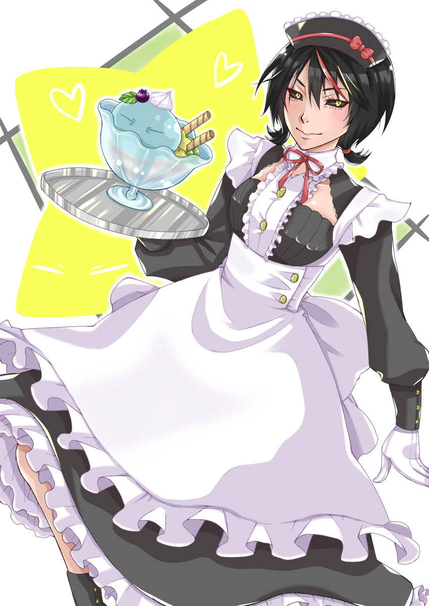 月島 エト プロ絵師配信者 ディアブロが メイドになってみた件 ディアブロ 転スラ 転生したらスライムだった件 リムル テンペスト スライムリムル スライム メイド メイド服 執事 女体化 T Co Bux1xebjso T Co Gmwimbrfmy