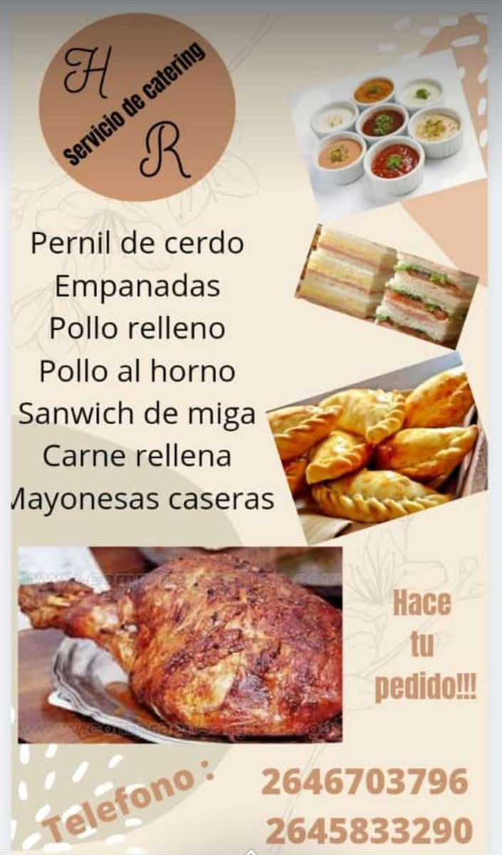 JESSI7583's tweet photo. Mi hermano es #chef y está sin #Trabajo... agradezco si le hacen la difusión de su nuevo emprendimiento 👍🏻 https://t.co/WlKUQi0Ydx