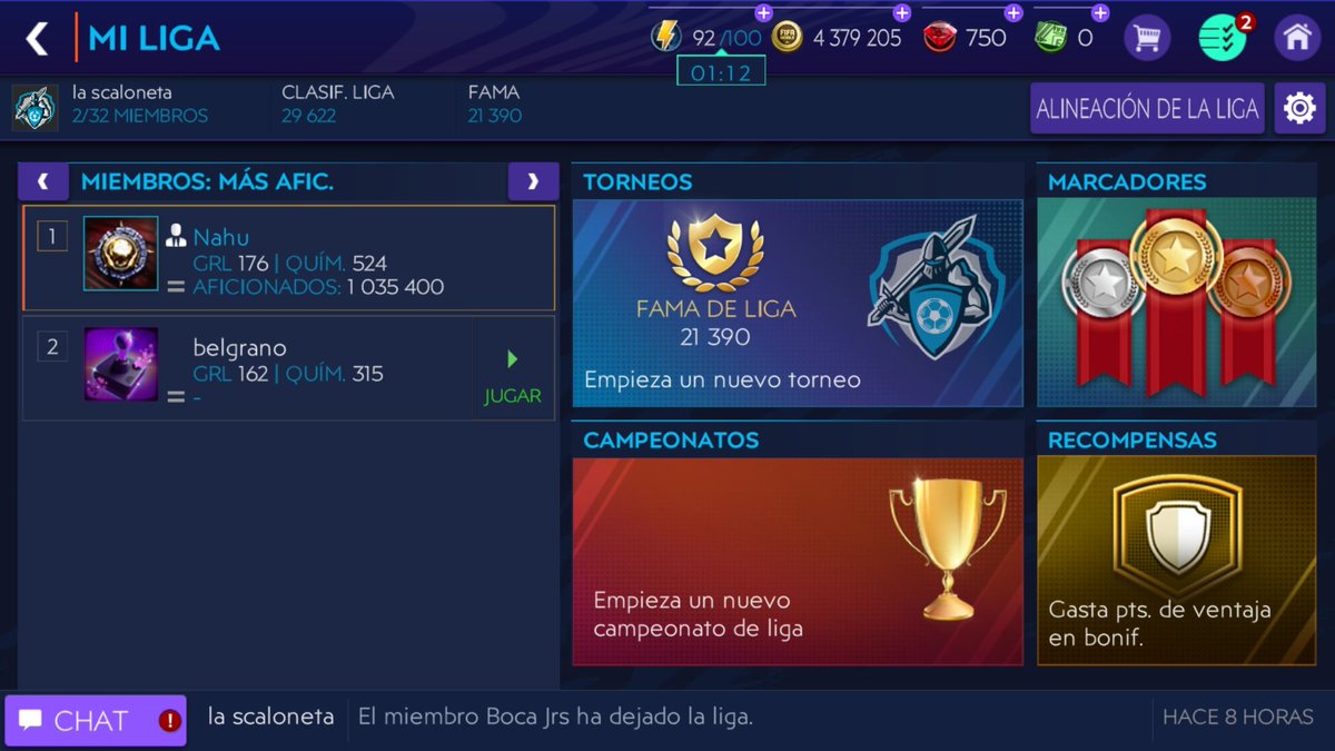 TodoFifa10's tweet photo. Si desean entrar entre y me dejaron  ami de lider..
Se gana 3000 pts 
Si quieren amigos ahi esta mi nombre @tutiofifa @isydrox https://t.co/qWxTmSpO85