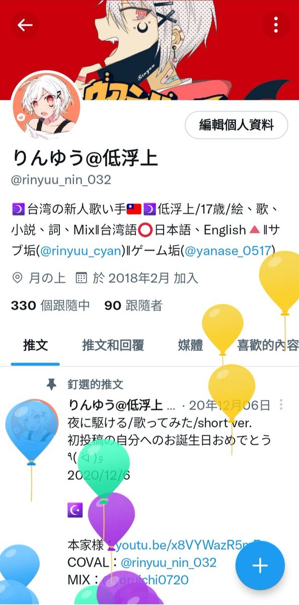 りんゆう 低浮上 Rinyuu Nin 032 Twitter