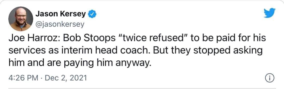 emmyc113's tweet photo. @Mrknowitall1959 @RJ_Young @CFBONFOX He declined it…twice! https://t.co/DY1szqrSUx