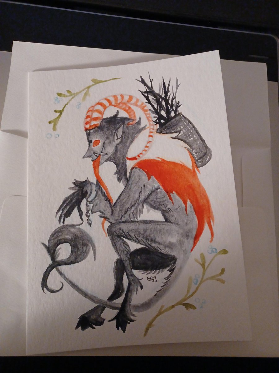 kettlebird's tweet photo. Gruß Vom Krampus! It's Krampusnacht! https://t.co/VqgOZDeGTa
