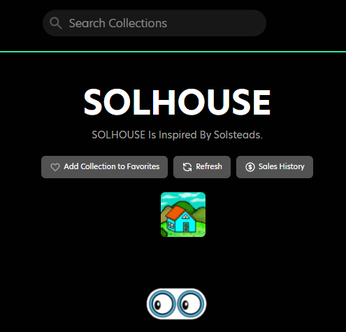SolanaHouse's tweet photo. SolHouse listed on @DigitalEyesNFT https://t.co/nIJgdXxmp3