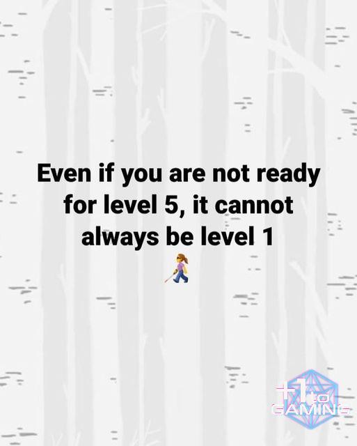 plusonetogaming's tweet photo. You gotta start somewhere, right? And it's not always fun starting off at #firstlevel. What level do you prefer to start your #DnD5e #campaigns? #DMquestions #askaDM https://t.co/PT5bZYkhFk