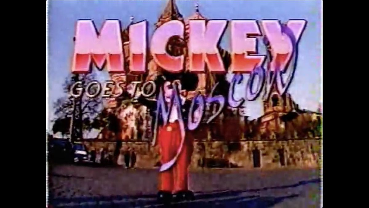 KendrickRupp8's tweet photo. Here are some pictures that I found of Mickey and Moscow Russia From the T v's special in 1989 https://t.co/9THoAKtSAs