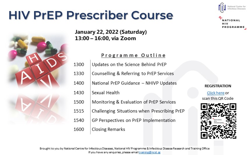 ArunKumar0990's tweet photo. #HIVPrEP can prevent one from contracting #HIV. Join the #HIVPrEP Prescriber Course to learn from our #Singapore experts about their #PrEP prescribing practices via Zoom on 22 Jan, 1PM to 4PM. 
Link: https://t.co/lwCZisTat3 

#HIVtreatmentWorks #HIVPrevention #EndHIVEpidemic https://t.co/43r5jBXZmH