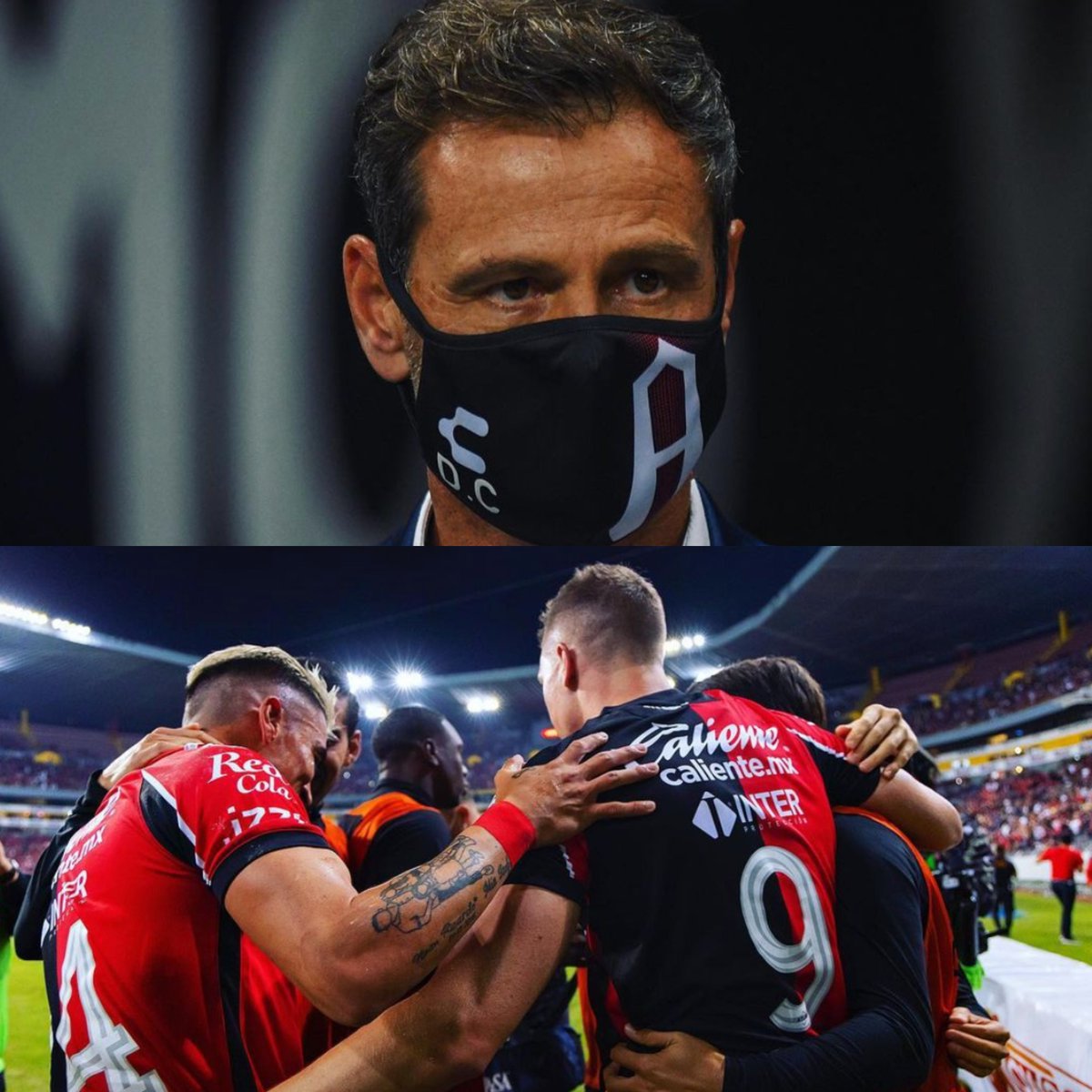 InvictosSomos's tweet photo. Y después de 22 años de aquel icónico equipo de Ricardo La Volpe, el Atlas volvió a una FINAL de Liga MX. De la mano de Diego Cocca, construyeron un conjunto ordenado, comprometido y equilibrado. Ahora lucharán por romper la sequía de 70 años. ILUSIÓN ROJINEGRA.

📷 @AtlasFC https://t.co/CVwulu1qGZ