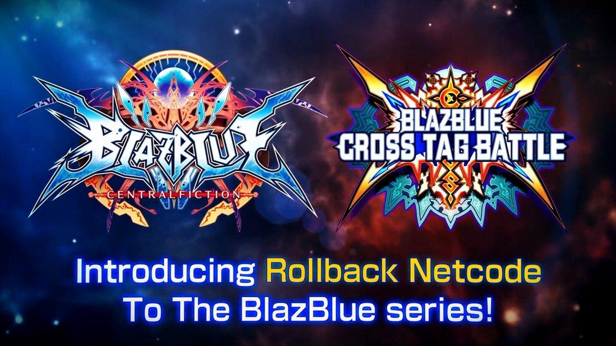 HD_Kirin's tweet photo. BlazBlue Central Fiction &amp; BlazBlue Cross Tag Battle is getting rollback. Announced at CEO 2021. https://t.co/MUfAEbYo6U