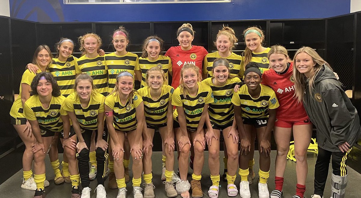 First ever Riverhounds college showcase, crazy to think! I enjoyed working with these ladies and look forward to what the future brings to them! #YellowBlackYellow state of mind!