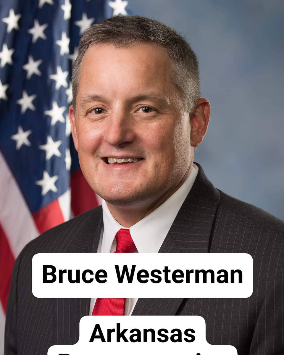 Paul85733630's tweet photo. Three Arkansas Republican Representatives Voted With Democrats To Enact A Federal Covid-19 Vaccine Database!

French Hill
#FrenchHill
Arkansas 
United States Representative

Bruce Westerman
#BruceWesterman
Arkansas 
United States Representative

Steve Womack
#SteveWomack
Arkansas https://t.co/8ATEbm621L