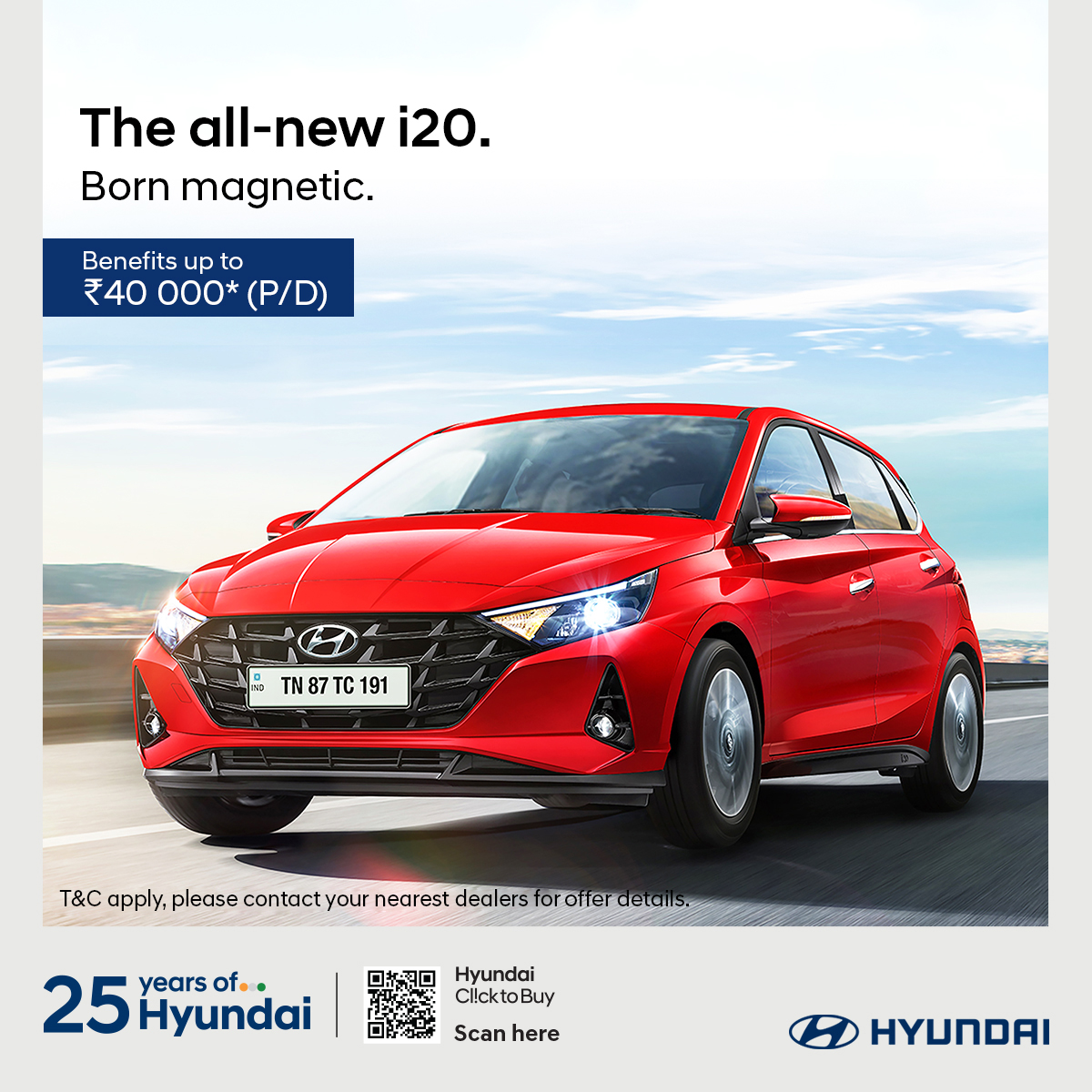HyundaiIndia's tweet image. 'Tis the season for giving and we're giving you some exclusive offers so you can hurry and bring home the Hyundai car you've always desired. Reason enough to be merry, right? Click here to know more: bit.ly/3GgtXEK

#Hyundai #HyundaiIndia #DecemberOffers