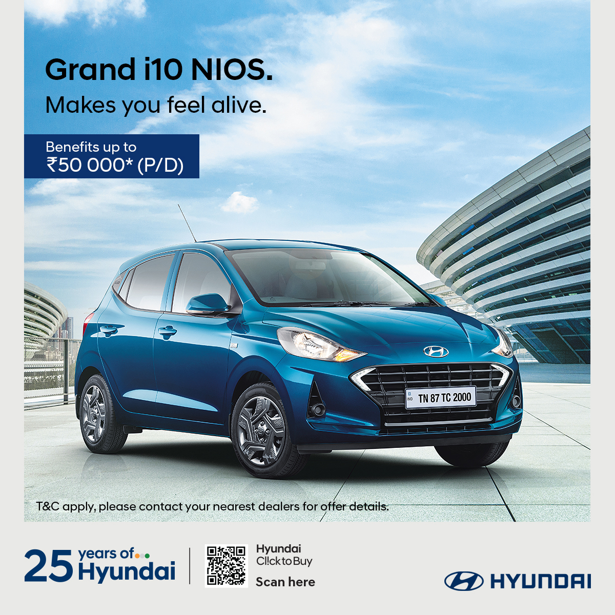 HyundaiIndia's tweet image. 'Tis the season for giving and we're giving you some exclusive offers so you can hurry and bring home the Hyundai car you've always desired. Reason enough to be merry, right? Click here to know more: bit.ly/3GgtXEK

#Hyundai #HyundaiIndia #DecemberOffers