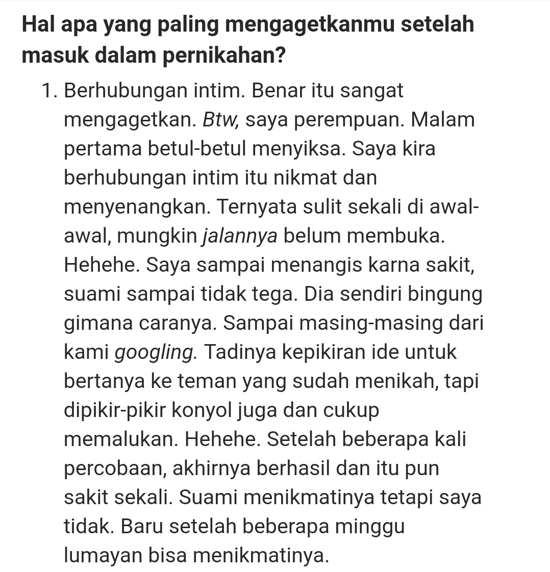 silvia_padila's tweet photo. Kok jadi takut nikah 😭 https://t.co/Qse4nOyBAB