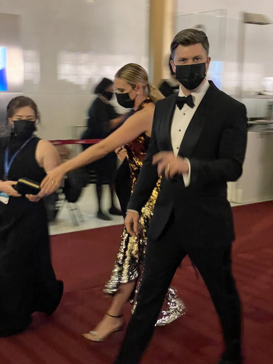 RT @standbyline: Colin Jost and Scarlett Johansson tonight at the Kennedy Center Honors! https://t.co/2wtGRfO2MC