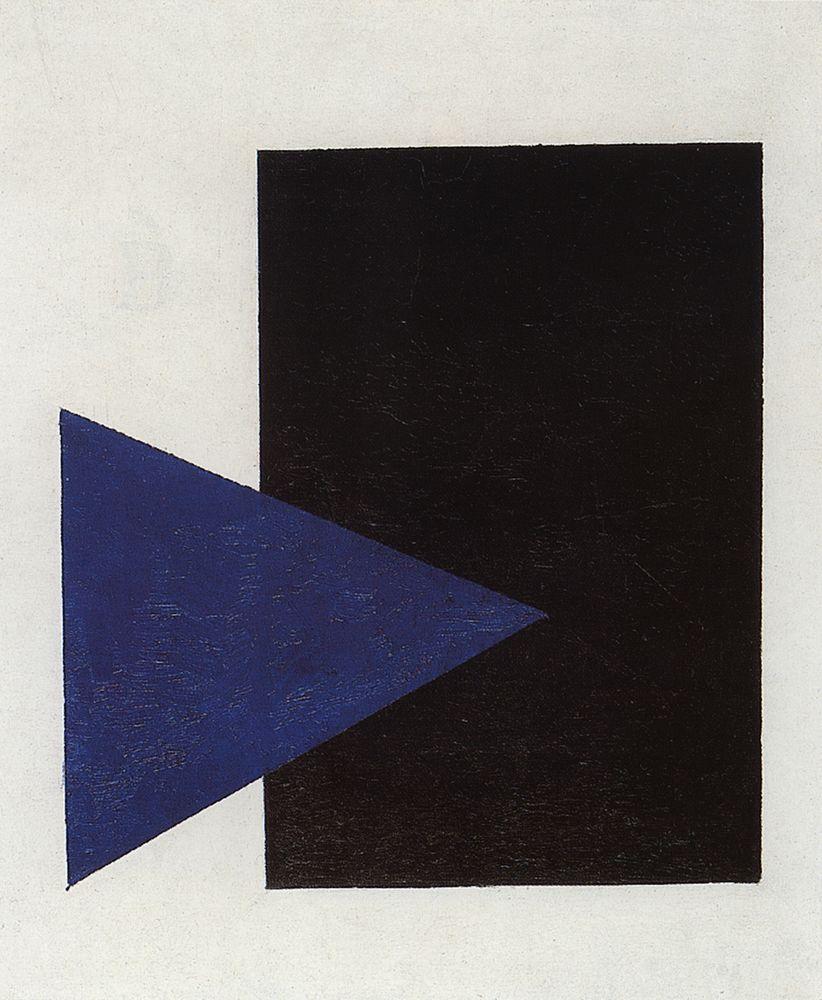 artistmalevich's tweet photo. Suprematism with Blue Triangle and Black Square, 1915 #suprematism #kazimirmalevich https://t.co/Kk5PCoEZnG