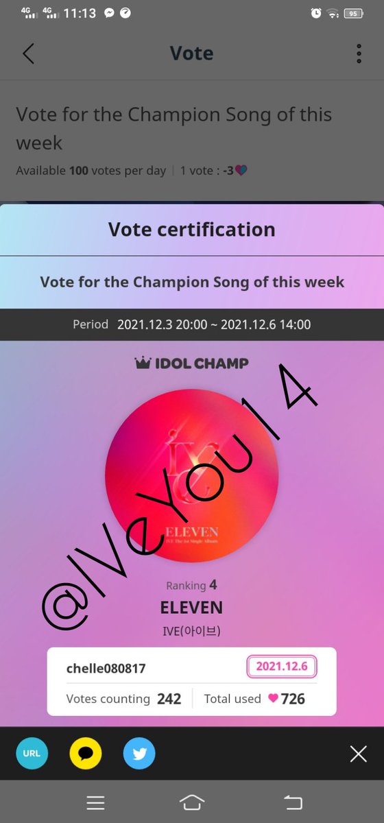 IVeYou14's tweet photo. @AmberrrRBM @A_WizMe11 @IVE_twt @IVEstarship LAST DAY

Thank you so much po ♡ 

VOTE ELEVEN

IVE IS BORN
#IveHasArrived 
#원투쓰리_아이브_데뷔축하해 #IveDebut #IveEleven
#아이브 #IVE @IVE_twt @IVEstarship 

(1-4) https://t.co/W8w60cEglB