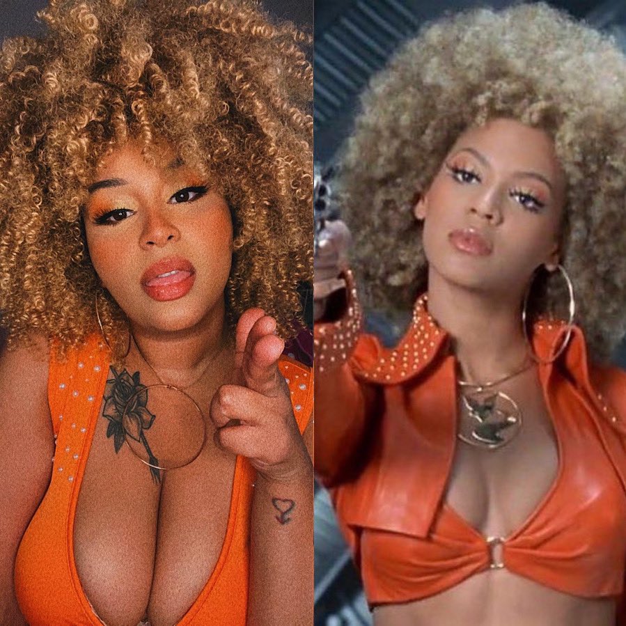 Bing Bong : Foxxy Cleopatra from Austin Powers in Goldmember.