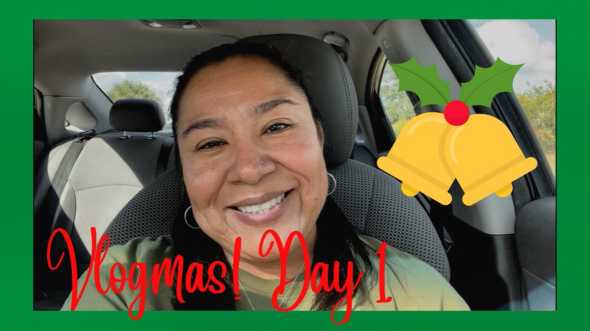 EverydayMama3's tweet photo. #Vlogmas Day 1!

https://t.co/wxFldg1TP2 https://t.co/GIWWWZAGZm