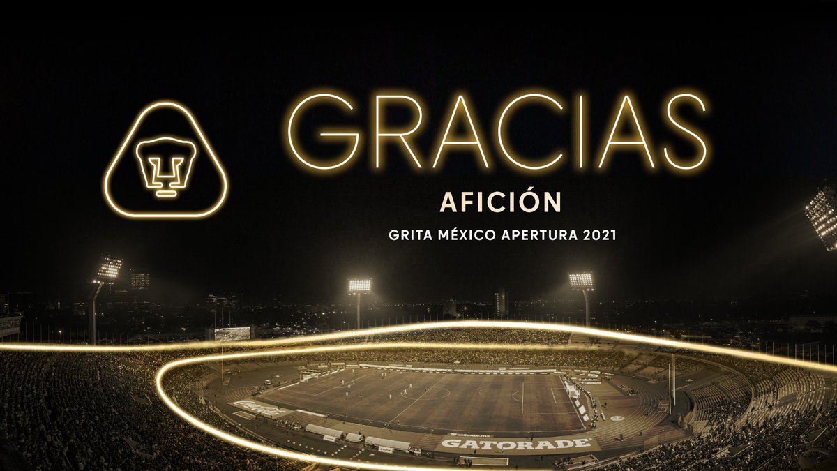 PumasMX's tweet photo. Agradecemos infinitamente su apoyo incondicional en cada momento, sin duda, son la mejor afición. 💙🐾

¡GOYA! ¡GOYA! 👊

#ComoDebeSer #SoyDePumas https://t.co/VROsHkgbXN