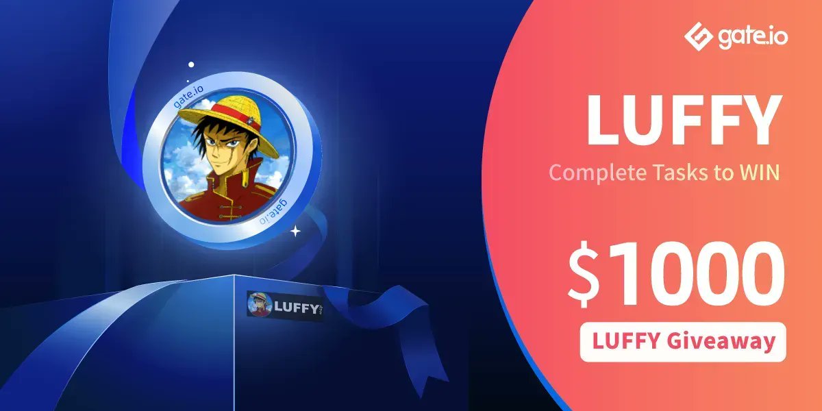 Gate's tweet photo. ⚓ https://t.co/8kWqgEeplL $LUFFY #Giveaway ⚓ 

Tasks
💠Follow @gate_io &amp; @LuffyInuToken
💠Retweet &amp; @ a friend
💠50 lucky participants will receive $20 each 

Participate: https://t.co/5B9wrf6REZ

#Gateio #CryptoGiveaway #gateiogiveaways https://t.co/sAqxjR6X3i