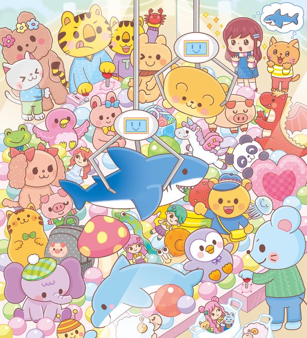 クレーンゲームのtwitterイラスト検索結果