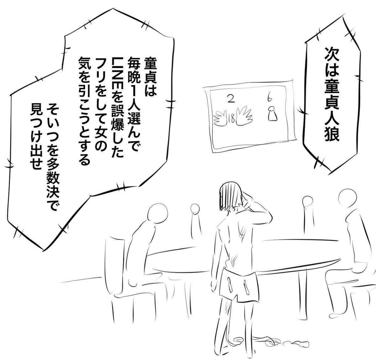 童貞に厳しいギャル 