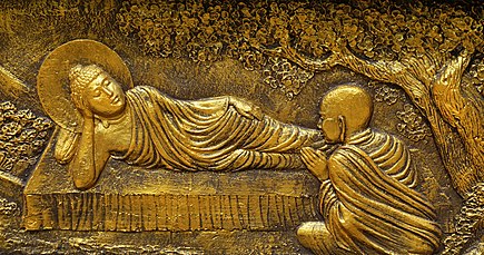 buddhistsociety's tweet photo. “Meditate, Ānanda, do not delay, or else you will regret it later. This is our instruction to you.”

Majjhima Nikaya https://t.co/6fqv9eaKgS