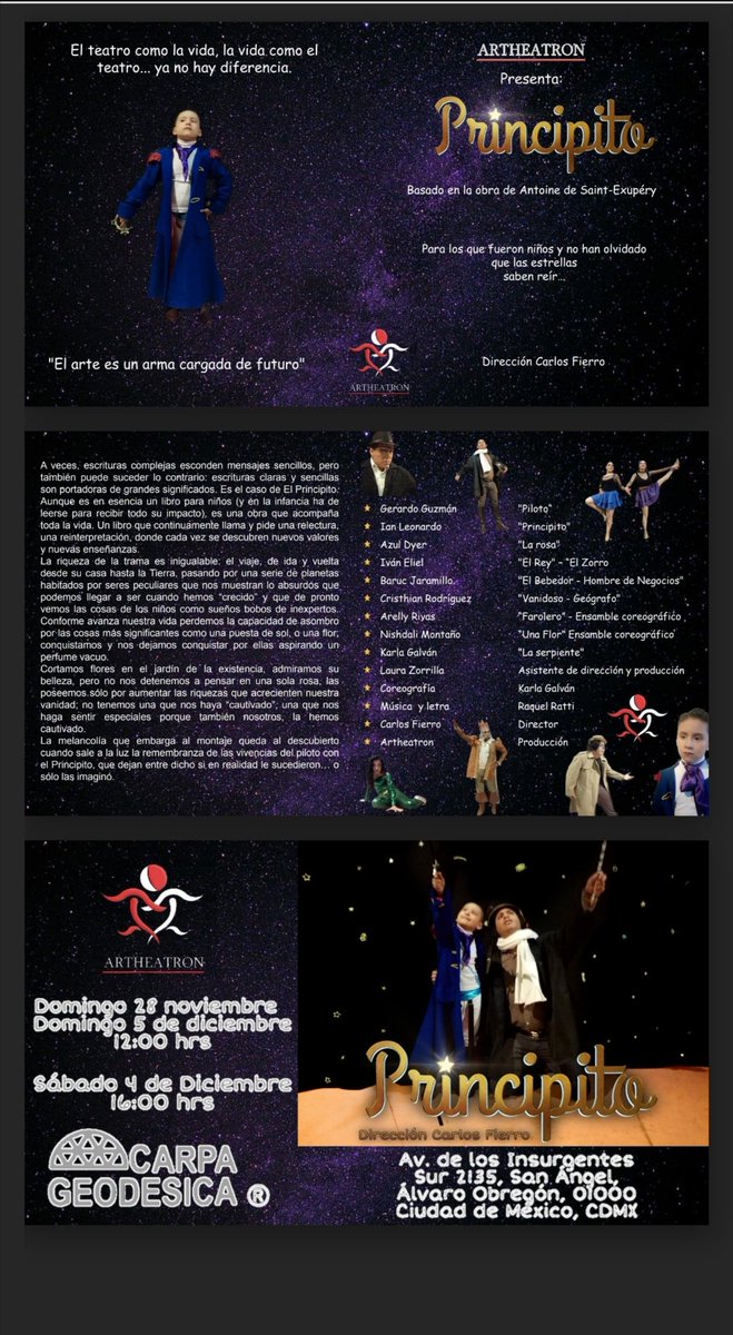 @Helena_Hndz <a href="/_artscene/">Artheatron</a> el día 12 haremos una función a beneficio de una fundación. A las 12 del día. Te esperamos!