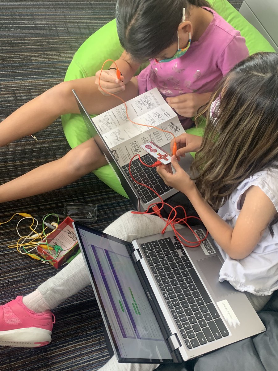 PingCornish's tweet image. #makeymakey. #scratchmit