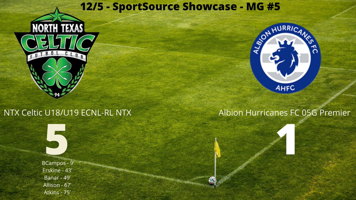 Last game of the <a href="/TSSCollegeBound/">The Sport Source</a> Showcase with a 5-1 WIN over Albion! Thanks to all the college coaches who came to watch! Goals by <a href="/bellacampos77/">Bella Campos</a> <a href="/shelby_erskine/">Shelby Erskine</a> <a href="/KennediBanar/">kennedi_banar</a> <a href="/Avery_Allison16/">Avery Allison</a> <a href="/Eatkins3/">Ella Atkins</a> #playforeachother #futurecollegeathletes #COYGIG 🍀🍀🍀🍀🍀