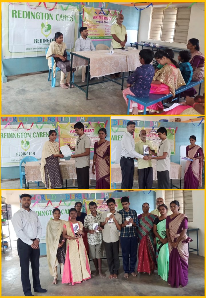 On 3rd -Dec- 2021,  Redington Foundation provided Tablets to the Hearing impaired students of Arvi School <a href="/Dindigul/">Dindigul</a> - Madurai Zone. #Redingtonfoundation #Madurai #csr2021  #maduraicsr  #speciallyabled #hearingimpaired 
 #specialcare #csrproject