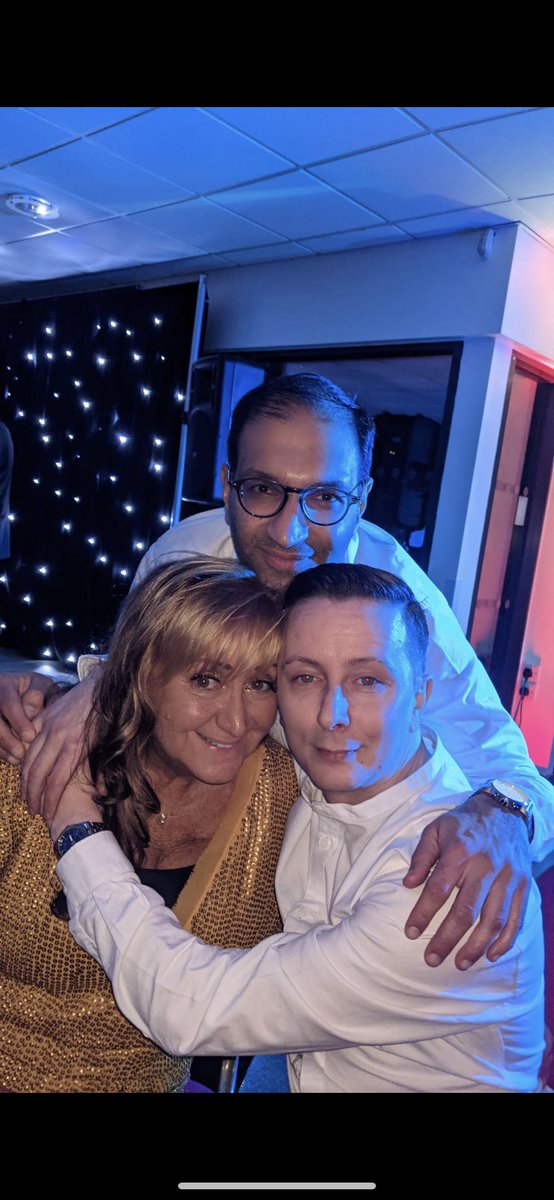 CtrlAltSpeed's tweet photo. While everyone was enjoying #BeanBash I was out on my Christmas works do have to say I can scrub up decent for gamer panda eyes lol @Mediatonic @FallGuysGame #streamers https://t.co/NmmC2drhlT