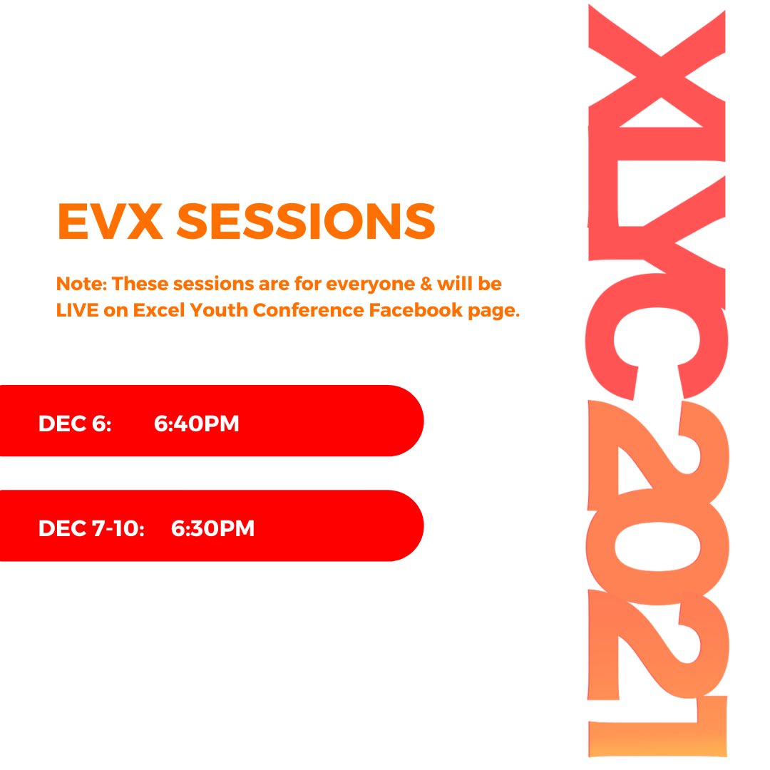 xlyconf's tweet image. Here’s what your week will look like at XLYC21! 💯

If you still haven’t registered for conference, it’s not too late! Registrations will close at midnight, tonight. Head over to xlconf.org to secure a spot now.

#Program #TheVirtualExperience #XLYC21